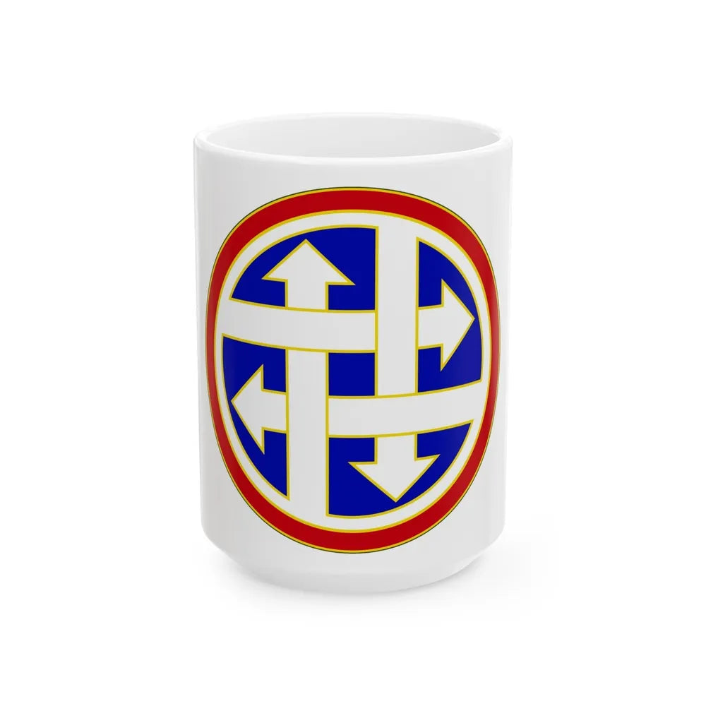 4 Sustainment Command (U.S. Army) White Coffee Mug-15oz-Go Mug Yourself