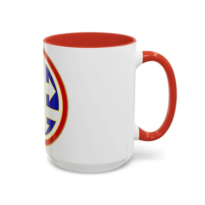 4 Sustainment Command (U.S. Army) Accent Coffee Mug - Go Mug Yourself