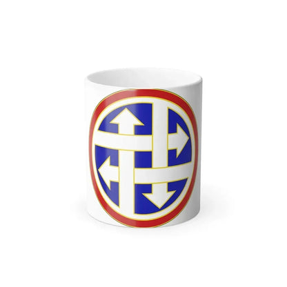4 Sustainment Command (U.S. Army) Color Changing Coffee Mug 11oz - Go Mug Yourself