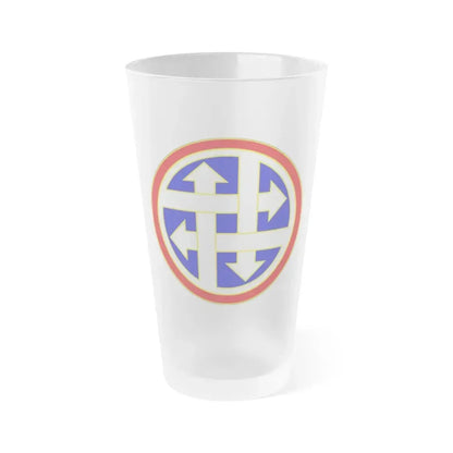 4 Sustainment Command (U.S. Army) Frosted Pint Glass 16oz Default Title - Go Mug Yourself
