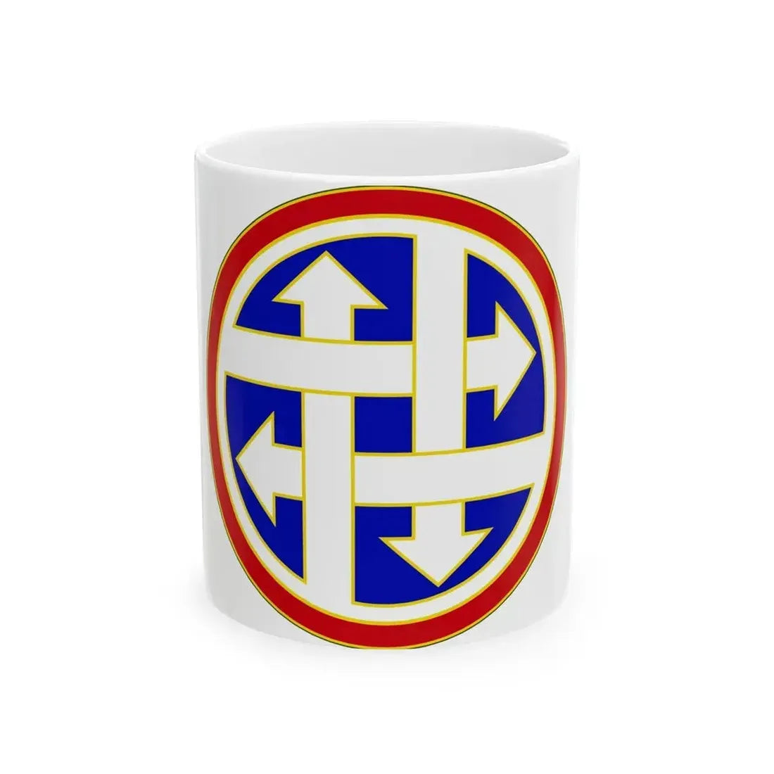 4 Sustainment Command (U.S. Army) White Coffee Mug 11oz - Go Mug Yourself