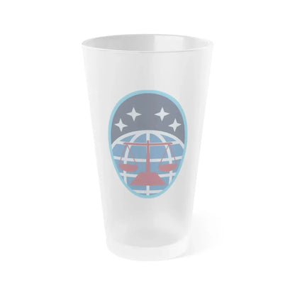 4 Test and Evaluation Squadron (U.S. Space Force) Frosted Pint Glass 16oz Default Title - Go Mug Yourself