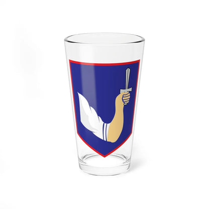 4 Western Brigade (Ireland) (Coat of Arms) Pint Glass 16oz 16oz - Go Mug Yourself