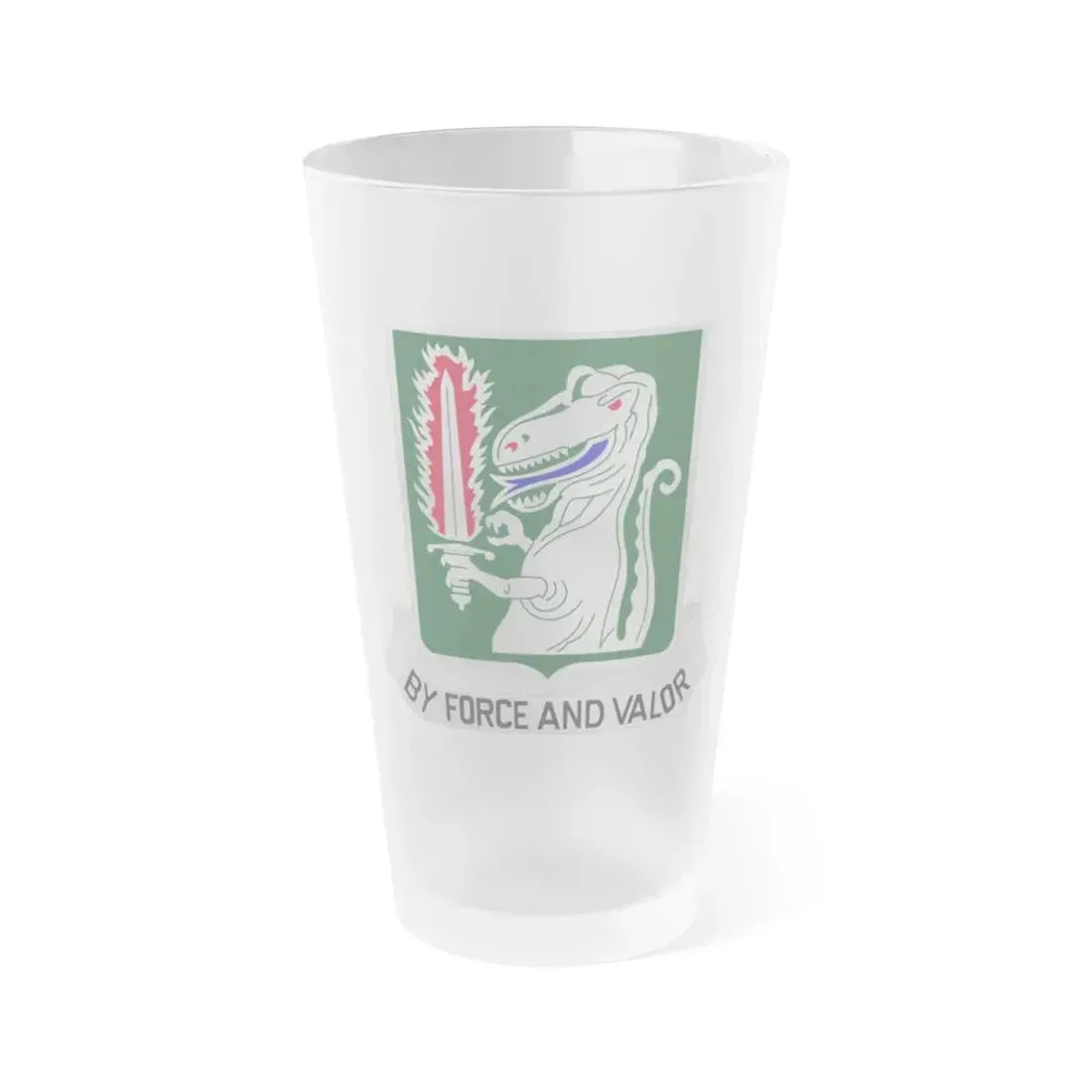 40 Cavalry Regiment (U.S. Army) Frosted Pint Glass 16oz Default Title - Go Mug Yourself