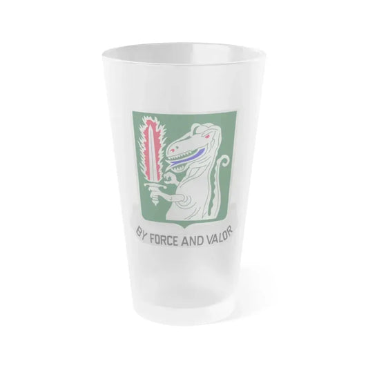 40 Cavalry Regiment (U.S. Army) Frosted Pint Glass 16oz Default Title - Go Mug Yourself