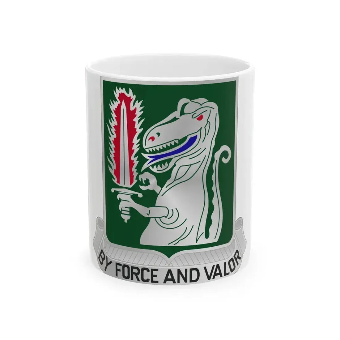 40 Cavalry Regiment (U.S. Army) White Coffee Mug 11oz - Go Mug Yourself