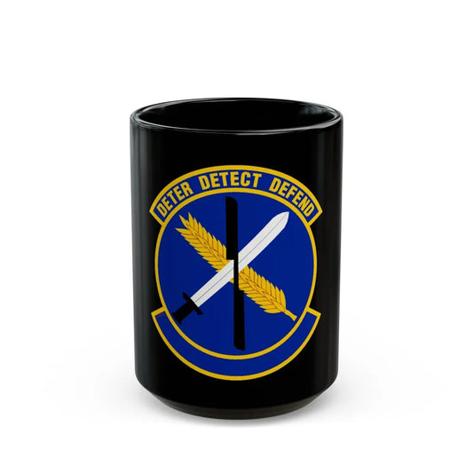 40 Helicopter Squadron AFGSC (U.S. Air Force) Black Coffee Mug-15oz-Go Mug Yourself