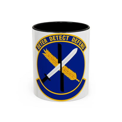 40 Helicopter Squadron AFGSC (U.S. Air Force) Accent Coffee Mug 11oz Black - Go Mug Yourself