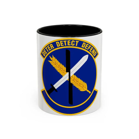 40 Helicopter Squadron AFGSC (U.S. Air Force) Accent Coffee Mug 11oz Black - Go Mug Yourself