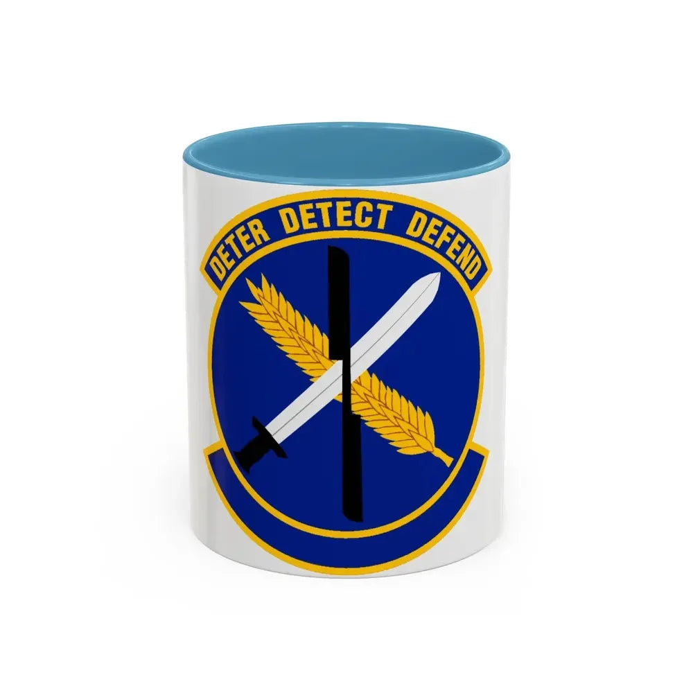 40 Helicopter Squadron AFGSC (U.S. Air Force) Accent Coffee Mug 11oz Light Blue - Go Mug Yourself