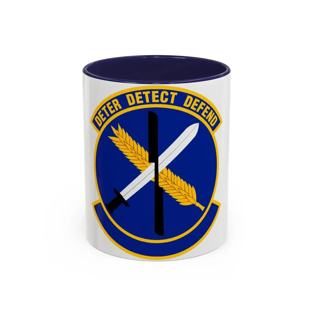 40 Helicopter Squadron AFGSC (U.S. Air Force) Accent Coffee Mug 11oz Navy - Go Mug Yourself