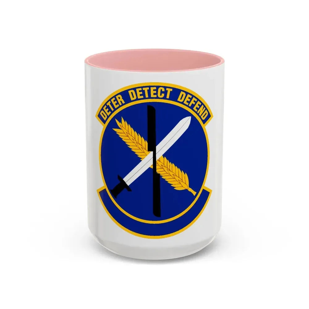40 Helicopter Squadron AFGSC (U.S. Air Force) Accent Coffee Mug 15oz Pink - Go Mug Yourself