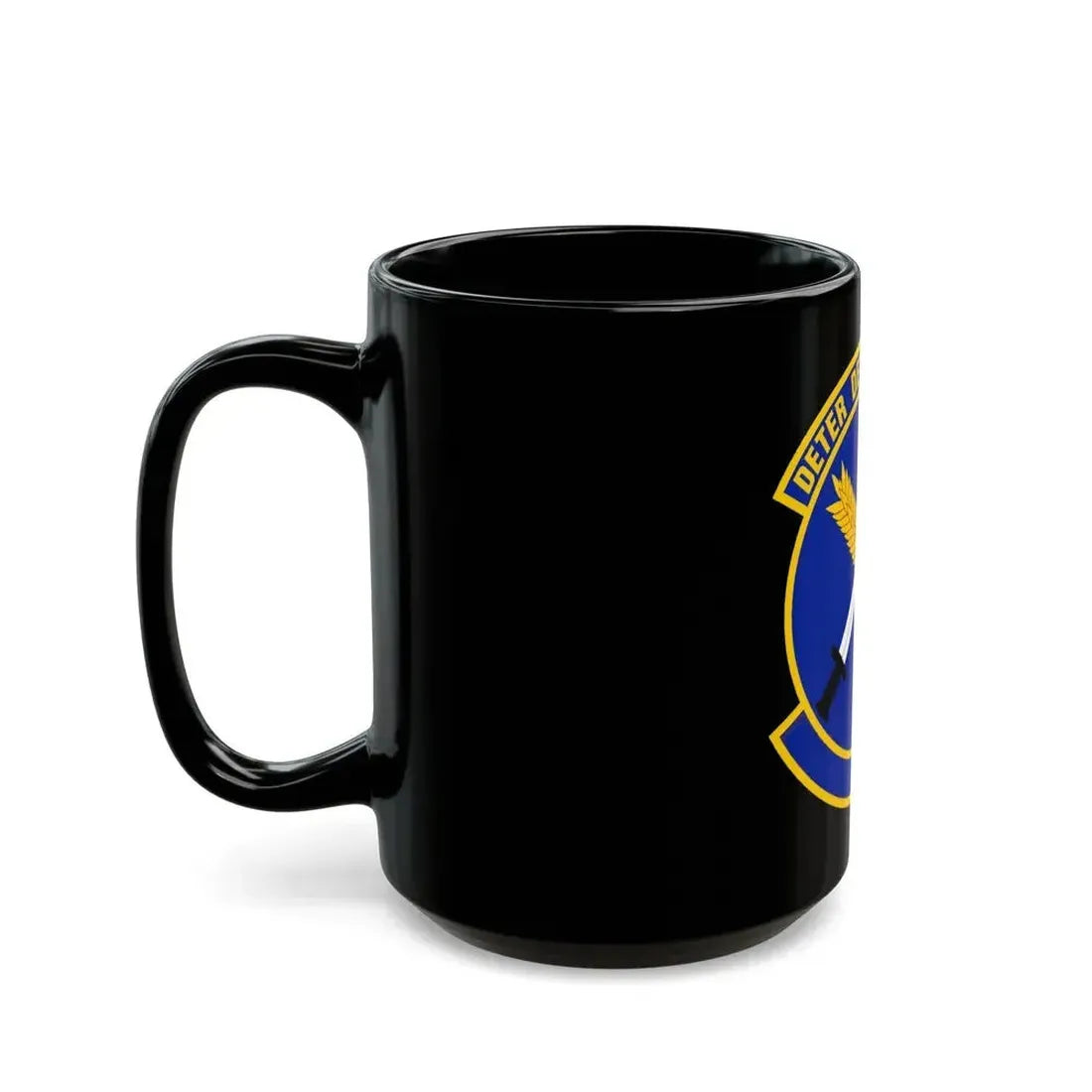 40 Helicopter Squadron AFGSC (U.S. Air Force) Black Coffee Mug - Go Mug Yourself