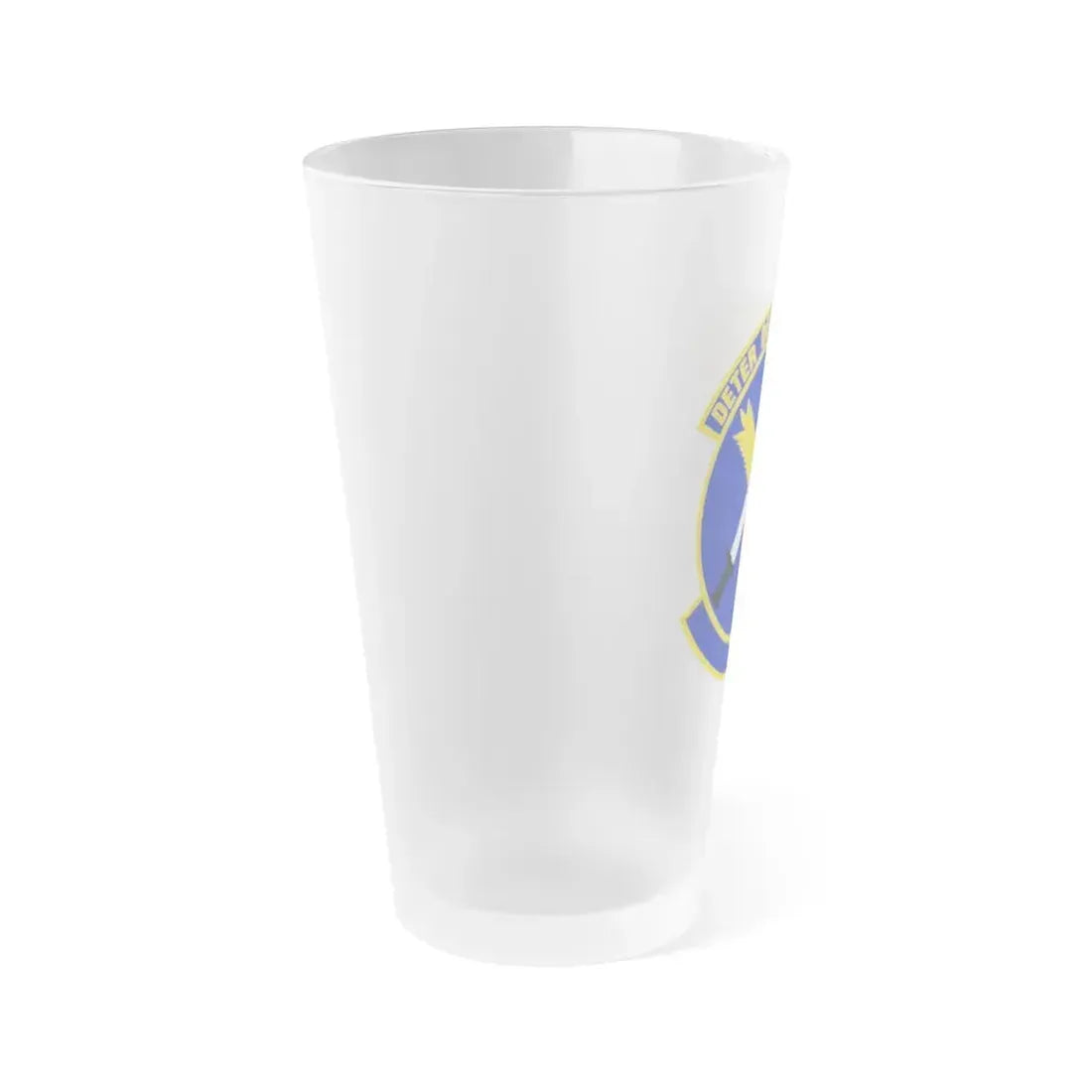 40 Helicopter Squadron AFGSC (U.S. Air Force) Frosted Pint Glass 16oz - Go Mug Yourself