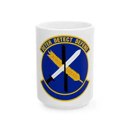 40 Helicopter Squadron AFGSC (U.S. Air Force) White Coffee Mug 15oz - Go Mug Yourself