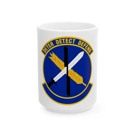 40 Helicopter Squadron AFGSC (U.S. Air Force) White Coffee Mug 15oz - Go Mug Yourself