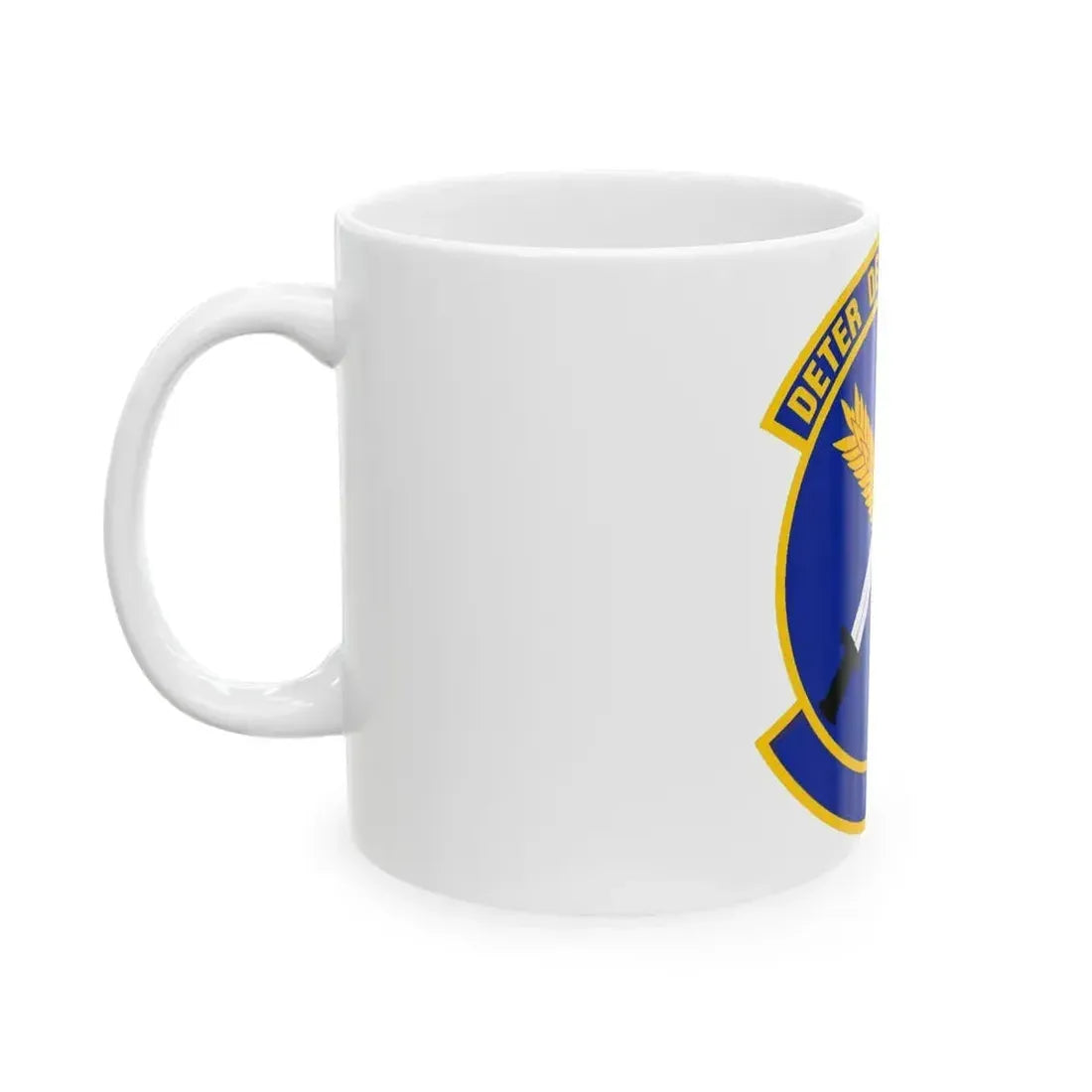 40 Helicopter Squadron AFGSC (U.S. Air Force) White Coffee Mug - Go Mug Yourself