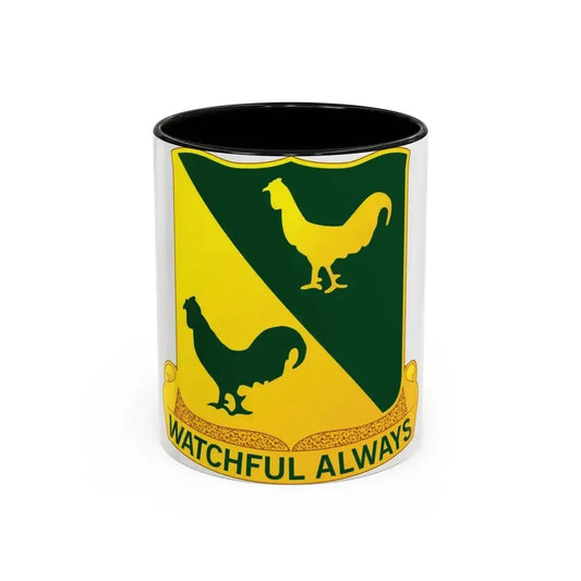 400 Military Police Battalion (U.S. Army) Accent Coffee Mug 11oz Black - Go Mug Yourself