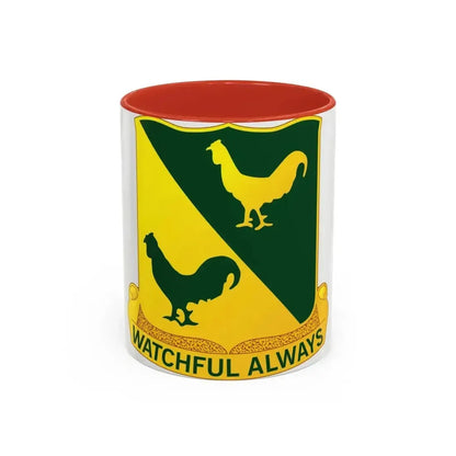 400 Military Police Battalion (U.S. Army) Accent Coffee Mug 11oz Red - Go Mug Yourself