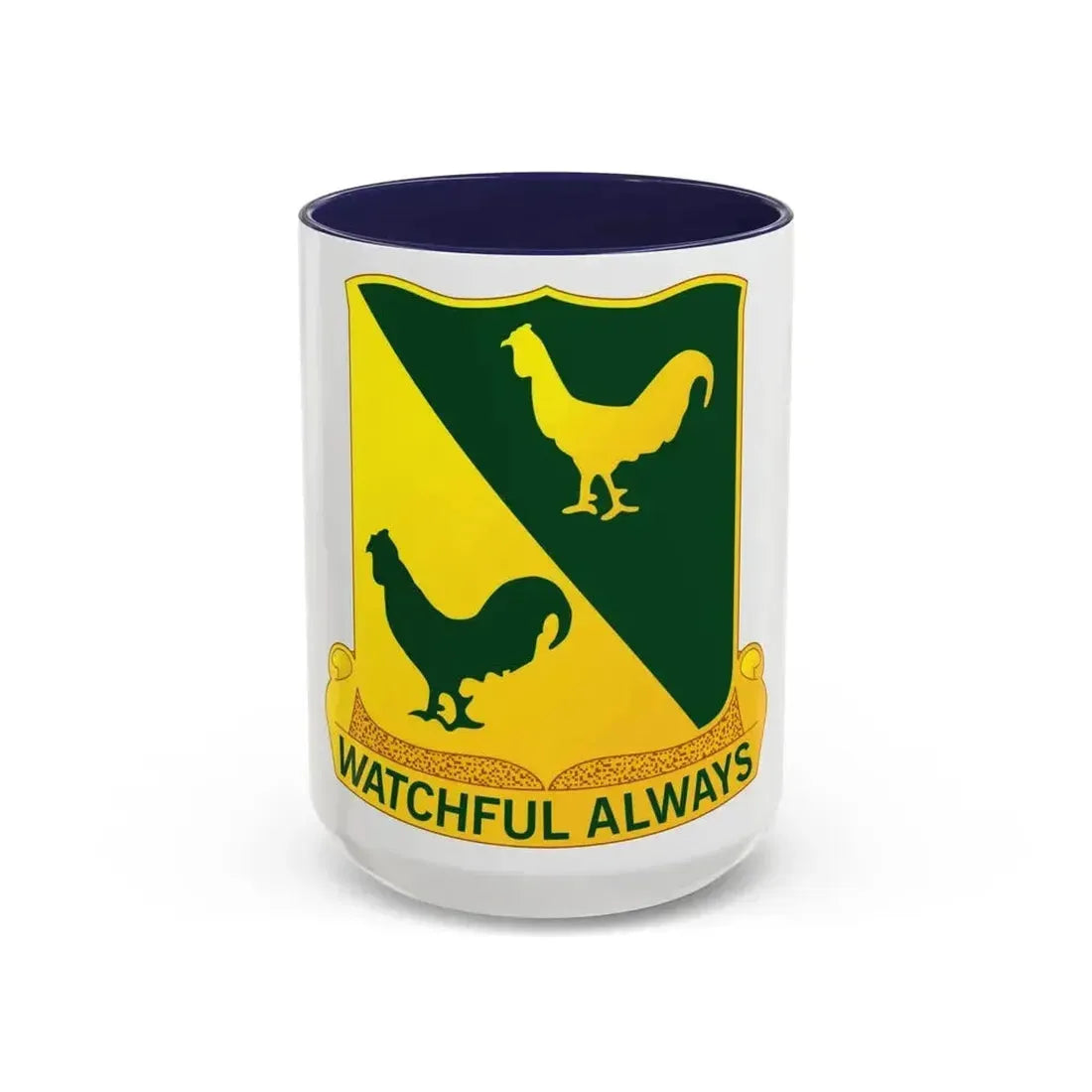 400 Military Police Battalion (U.S. Army) Accent Coffee Mug 15oz Navy - Go Mug Yourself