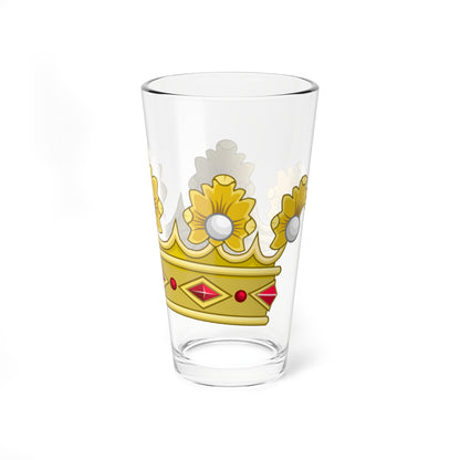 Coronet of a Duke - Kingdom of Portugal (Portugal) (Coat of Arms) Pint Glass 16oz