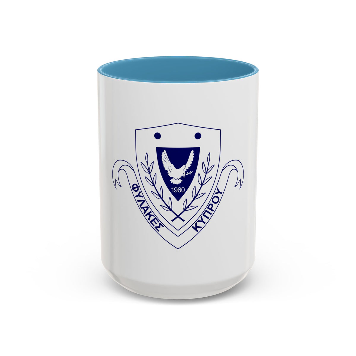 Cyprus Prisons Department - Accent Coffee Mug