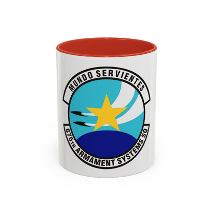 675th Armament Systems Squadron (U.S. Air Force) Accent Coffee Mug