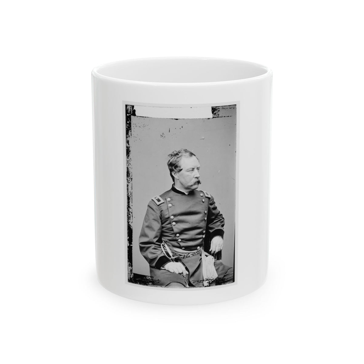 Albion P. Howe 001 (U.S. Civil War) White Coffee Mug