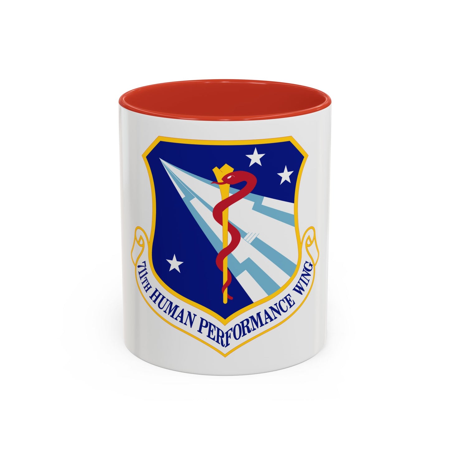 711th Human Performance Wing (U.S. Air Force) Accent Coffee Mug