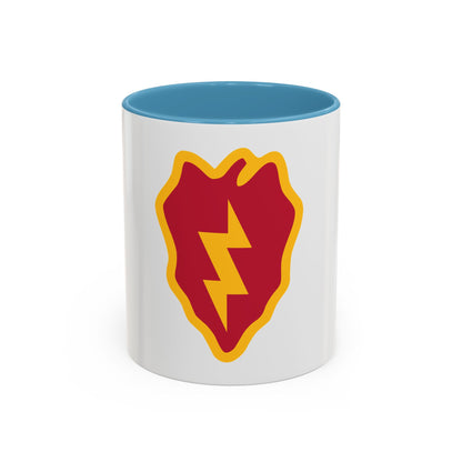 25th Infantry Division shoulder sleeve insignia (U.S. Army) Accent Coffee Mug