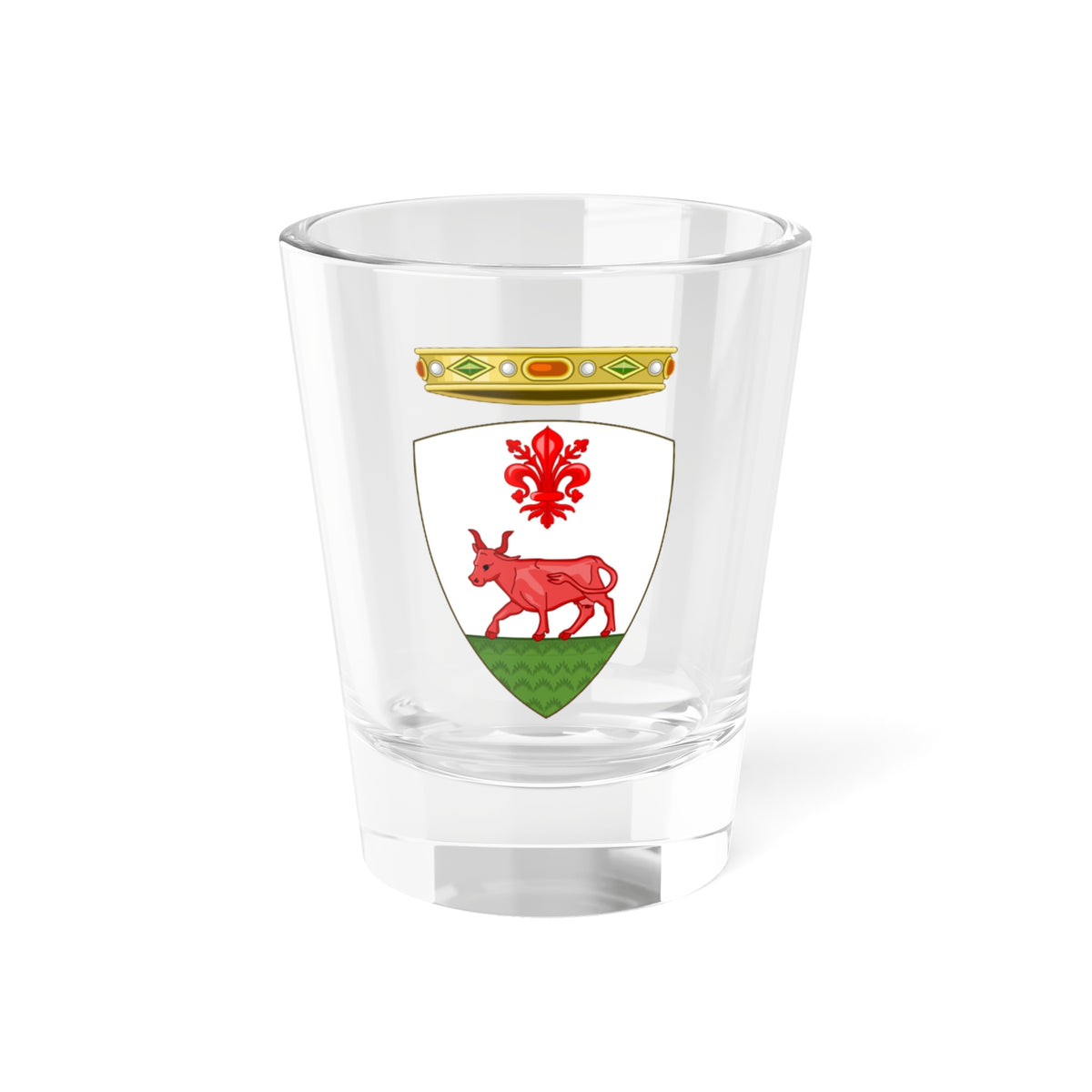 Buggiano-Stemma (Italy) (Coat of Arms) Shot Glass 1.5oz
