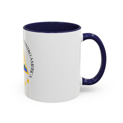 Coat of arms of the Greater Republic of Central America (1898) - Accent Coffee Mug