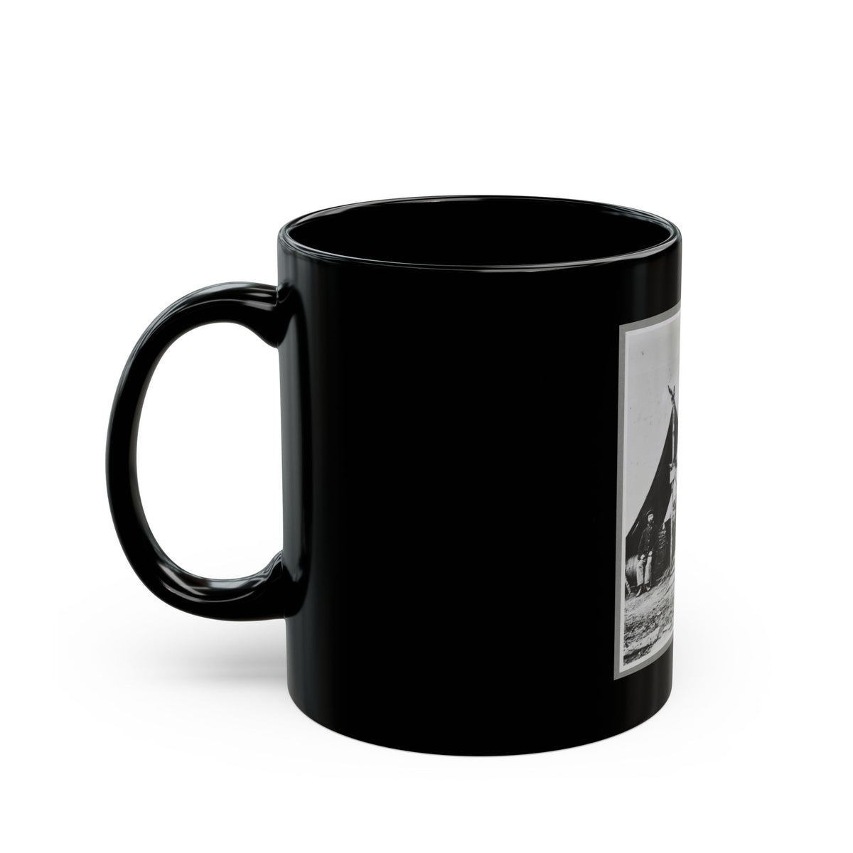 Meat For The Army (U.S. Civil War) Black Coffee Mug