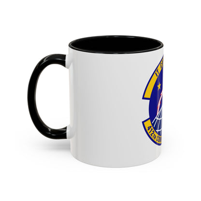 412th Communications Squadron (U.S. Air Force) Accent Coffee Mug