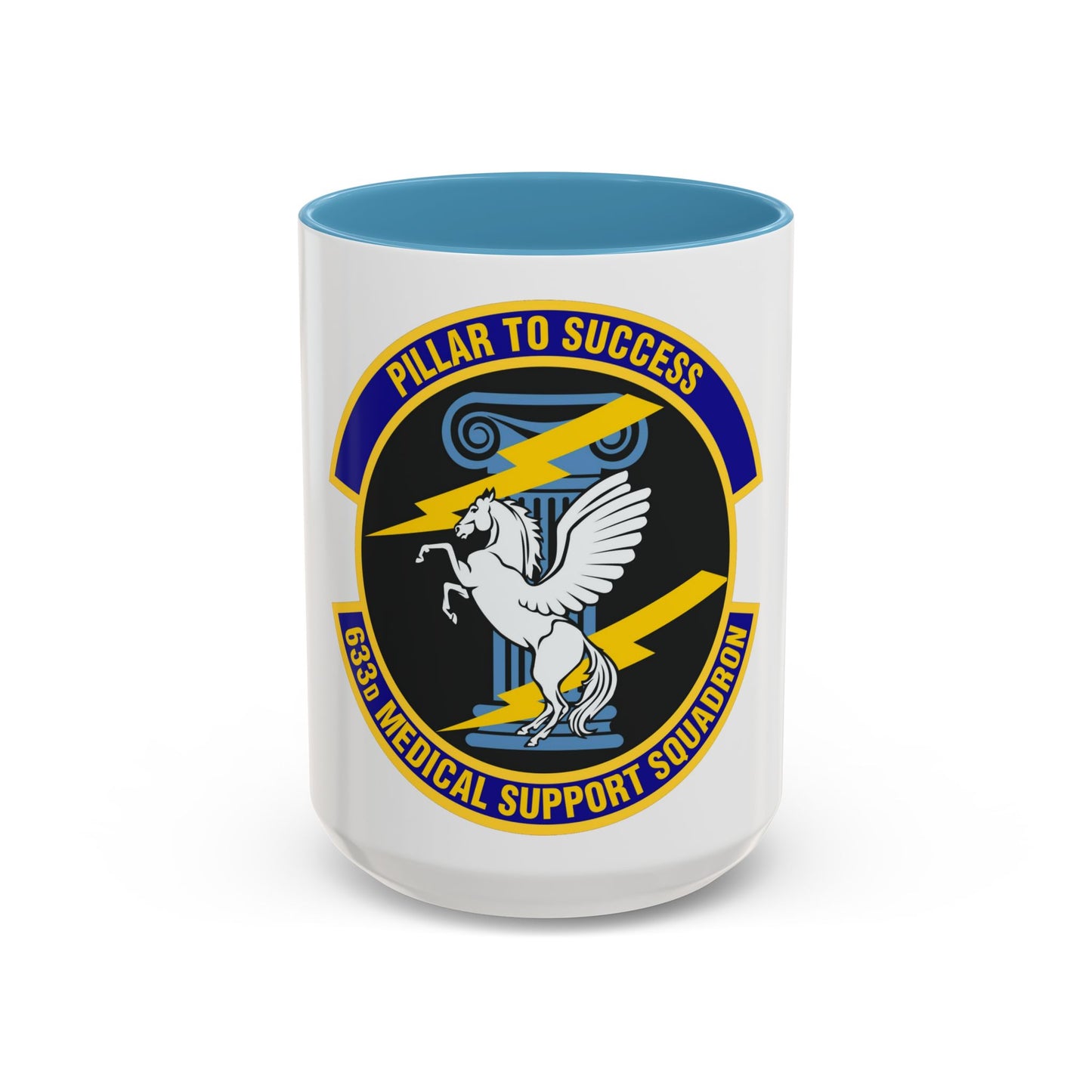633d Medical Support Squadron (U.S. Air Force) Accent Coffee Mug