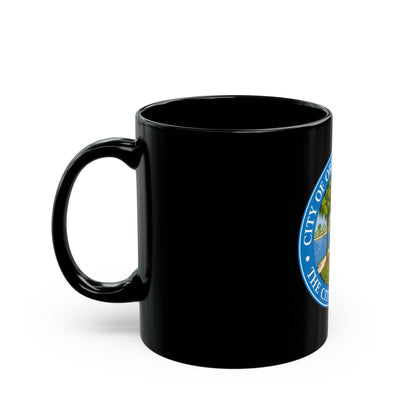 Seal of Orlando Florida - Black Coffee Mug