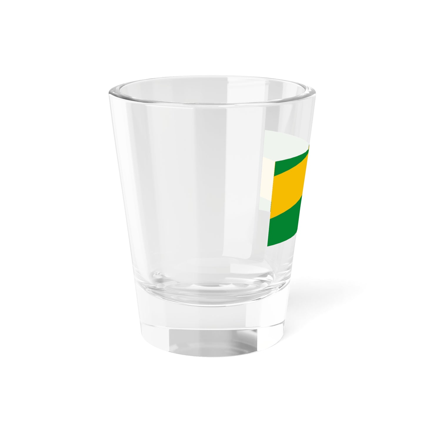 Flag of the 2nd District of Budapest variant (Hungary) Shot Glass 1.5oz
