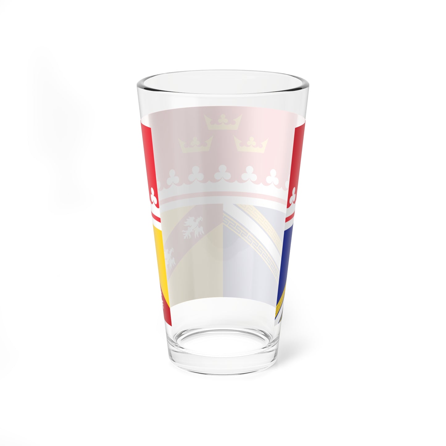 Proposed design for the flag of Grand Est (France) Pint Glass 16oz