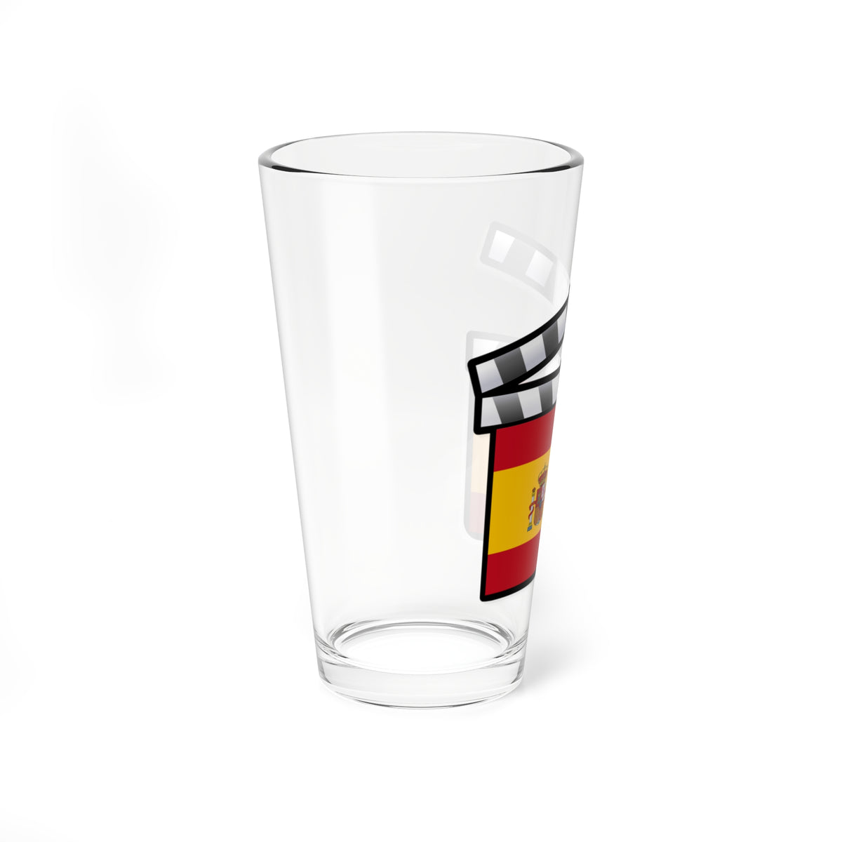 Spain film clapperboard (Spain) Pint Glass 16oz