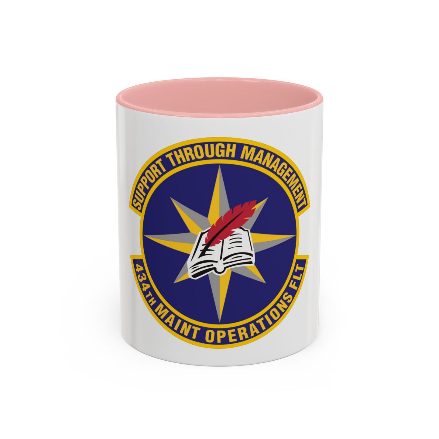 434th Maintenance Operations Flight (U.S. Air Force) Accent Coffee Mug