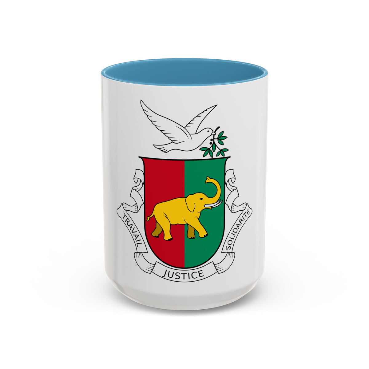 Coat of arms of Guinea 1958-1984 - Accent Coffee Mug