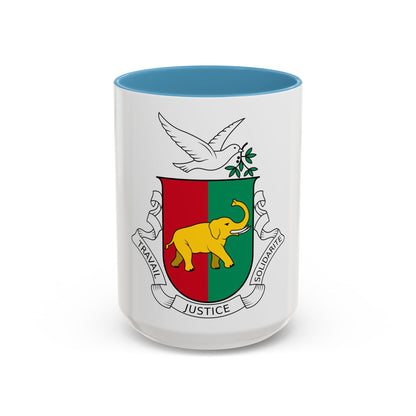 Coat of arms of Guinea 1958-1984 - Accent Coffee Mug