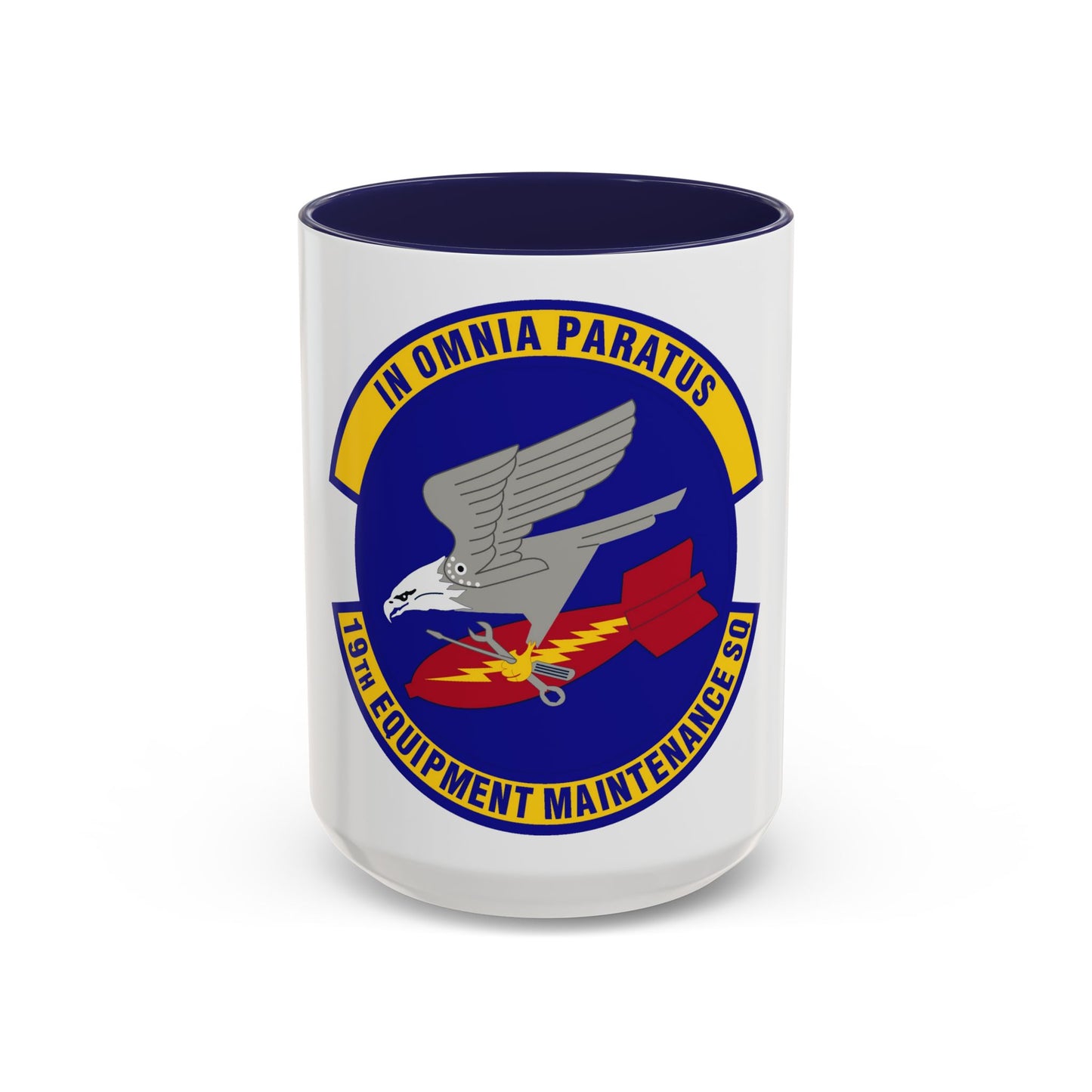 19th Equipment Maintenance Squadron (U.S. Air Force) Accent Coffee Mug
