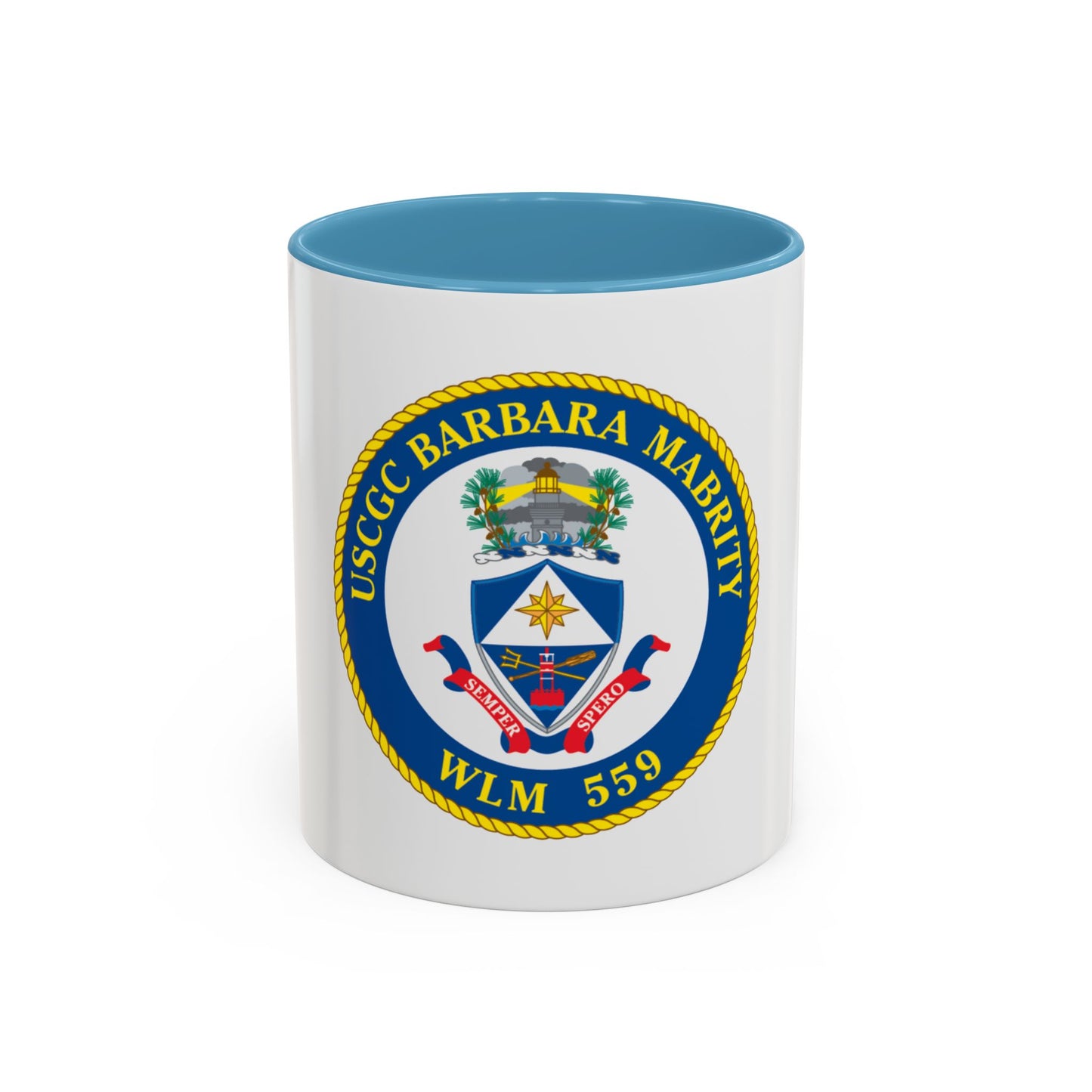 USCGC Barbara Mabrity WLM 559 (U.S. Coast Guard) Accent Coffee Mug