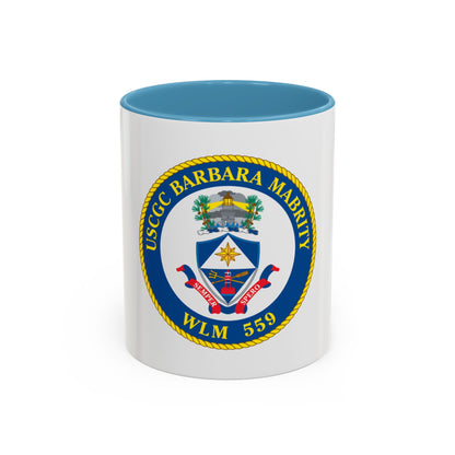 USCGC Barbara Mabrity WLM 559 (U.S. Coast Guard) Accent Coffee Mug