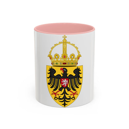 Coat of arms of Charles IV, Holy Roman Emperor - Accent Coffee Mug