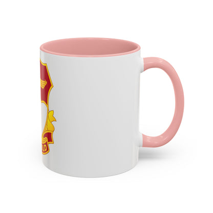 87 Engineer Battalion (U.S. Army) Accent Coffee Mug