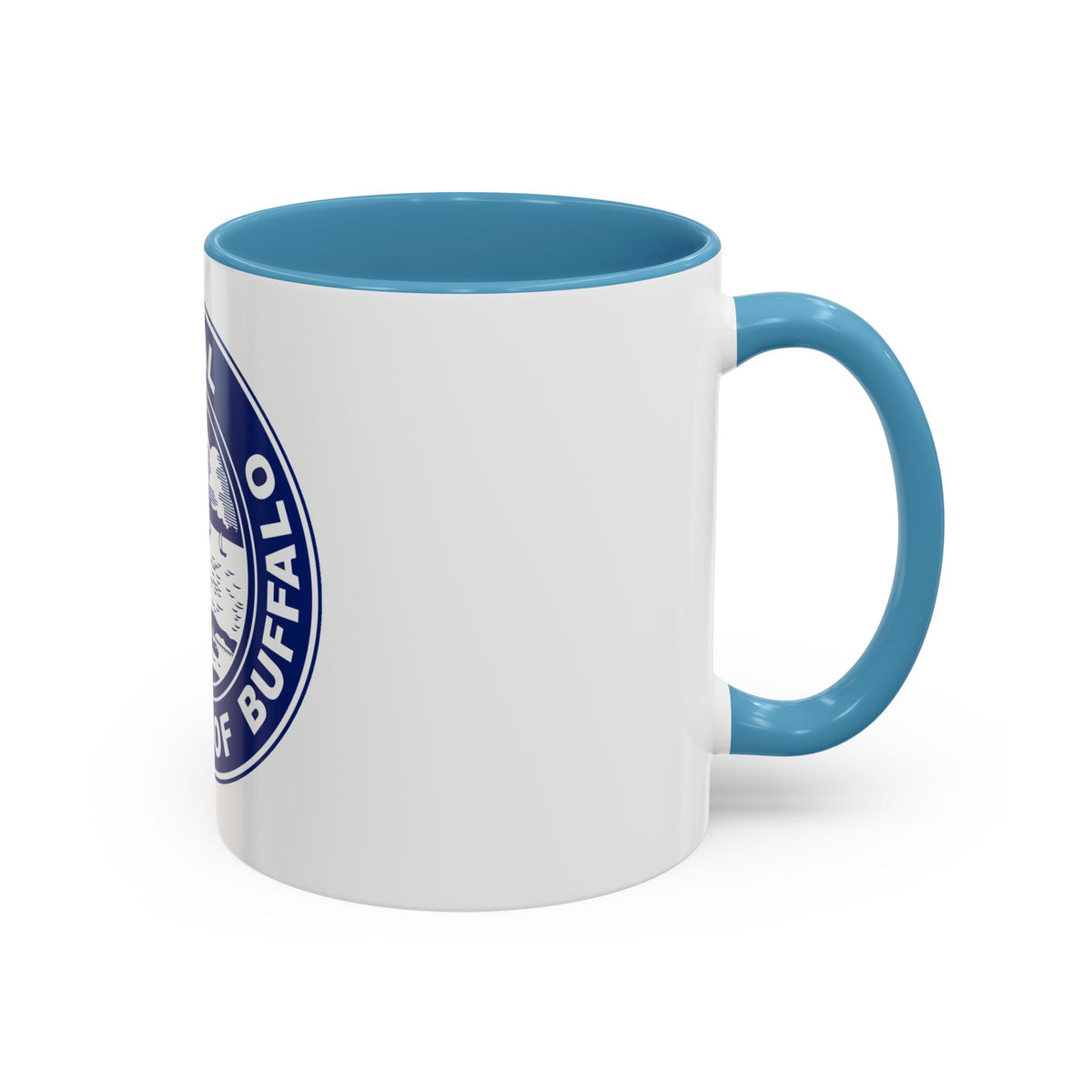 Seal of Buffalo New York - Accent Coffee Mug