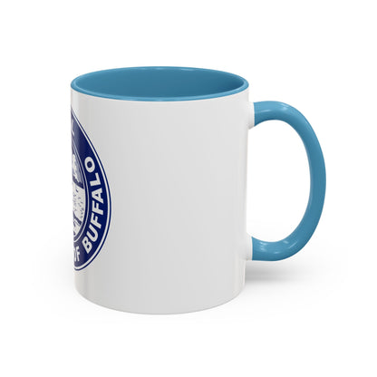 Seal of Buffalo New York - Accent Coffee Mug