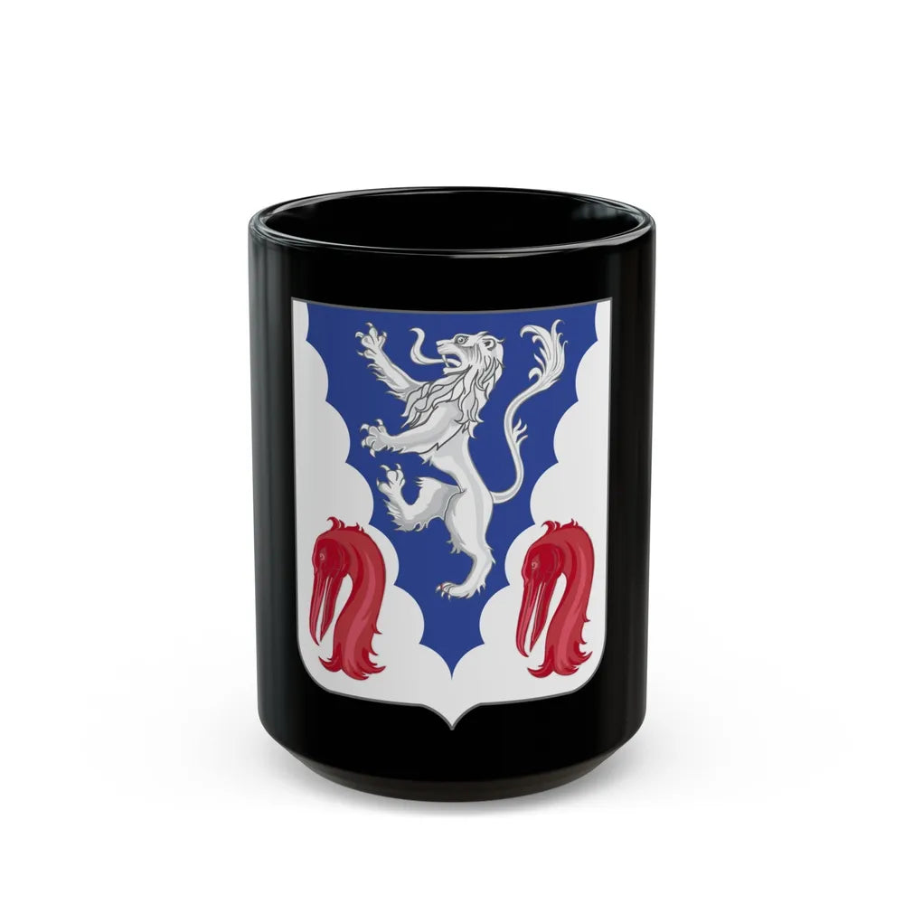 401 Glider Infantry Regiment 2 (U.S. Army) Black Coffee Mug-15oz-Go Mug Yourself